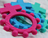 Silicone Finger Rosary Teether