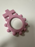 Silicone Finger Rosary Teether