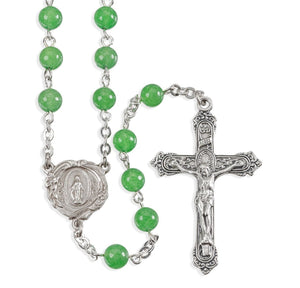 6mm Genuine Adventurine Bead Rosary