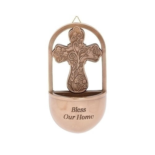 Bless Our Home Holy Water Font