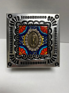 OLO Guadalupe Metal Keepsake Box