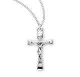 SS Crucifix on Maltese Cross 18 Inch Chain