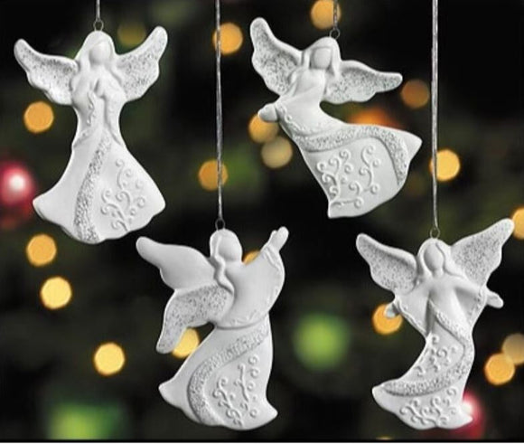 Angel Porcelain Ornament Assorted