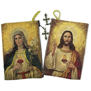 Tapestry/Icon Rosary Case 5.5x4"